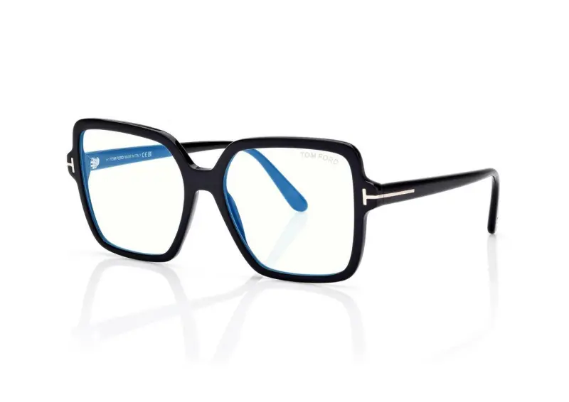 SQUARE BLUE BLOCK OPTICALS BLACK online